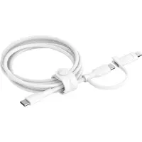 Belkin BoostCharge Pro, 1,5 m, USB C, USB C/Lightning, USB 2.0, 0,48 Gbit/s, Weiß