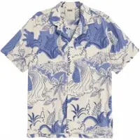 OAS Hemd Herren Mystea Rocco Blue-S