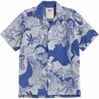 OAS Hemd Herren Mystea Cuba Blue-M