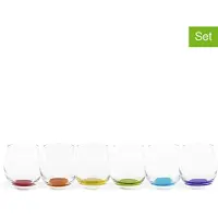 Excelsa Set Von 6 Wasserglas Granada Glas 40,5 Cl Bunt