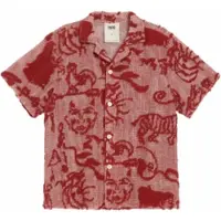 OAS Hemd Herren Arcano Cuba Red-M