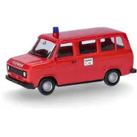 Herpa 097635 1:87 Ford Transit Bus Mannschaftstransportwagen"Feuerwehr"(BASIC)