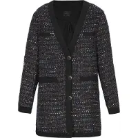 Dreimaster Blazer Frauen Lila Mehrfarbig