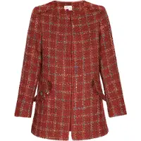 IZIA Mantel Frauen orange mehrfarbig