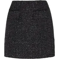Faina Rock Frauen Schwarz Silber