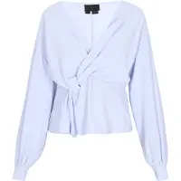 Dreimaster Bluse Frauen hellblau