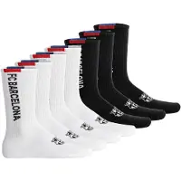 FC Barcelona Kurzsocken "Socken FCB Crew Socks 7-Pack 7er Pack" 7 Paar tlg.