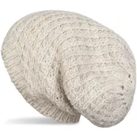 StyleBREAKER Strickmütze "Grobstrick Beanie Mütze", Herren, beige, Obermaterial: 10% Viskose CV. 80% Polyacryl PAN. 10% Wolle WO., Modisch, Mützen Strickmütze