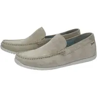 Sioux Slipper "Rodimiro-700", Herren, Gr. 39.5 (UK 6), grün, Obermaterial: 100% Kalbsveloursleder CAVL. 100% Gummi rubber., Schuhe Slipper