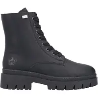 Rieker Schnürstiefel Schwarz