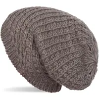 StyleBREAKER Strickmütze "Grobstrick Beanie Mütze" 1 Stk.