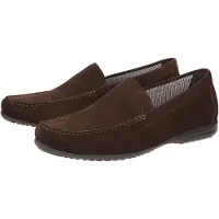 Sioux Slipper "Giumelo-700-H", Herren, Gr. 40 (UK 6 1/2), braun (dunkelbraun), Obermaterial: 100% Kalbsveloursleder CAVL. 100% Gummi rubber., Schuhe Slipper
