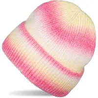 StyleBREAKER Strickmütze "Strickmütze Ombré" 1 Stk.