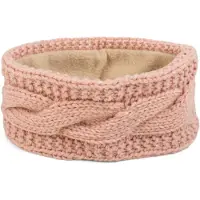 StyleBREAKER Stirnband "Grobstrick Stirnband mit Pailletten" 1 Stk.