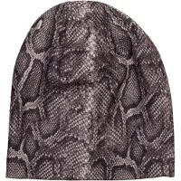 StyleBREAKER Beanie "Beanie Mütze Glitzer Schlangen Muster" 1 Stk.