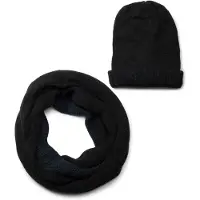 StyleBREAKER "Strick Loop und Beanie Set" 2 Stk.