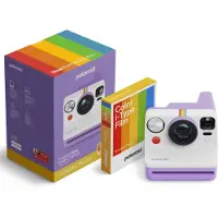 Polaroid Now 3 Lila + Color Film (8 Stück)