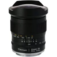 TTArtisan 11mm f2,8 Fisheye Nikon F Vollformat