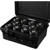 DZOfilm Vespid Prime 10-Lens Kit (16 T2.8 + /21/25/35/40/50/75/100/125 T2.1 + Macro 90 T2.8) metric