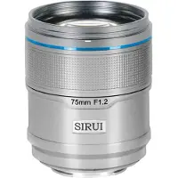 Sirui Sniper 75mm F1.2 APSC für Sony E-Mount silber 781432