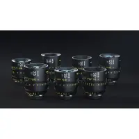 DZOfilm Vespid Prime 7-Lens Kit (25/35/50/75/100/125 T2.1 + Macro 90 T2.8) metric