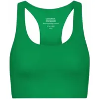 Colorful Standard Sport BH Damen Active Cropped Bra Kelly Green-S