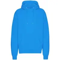 Colorful Standard Hoodie Unisex Classic Organic Hood Pacific Blue-L