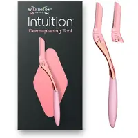 Wilkinson Sword Intuition Dermaglow Dermaplaning-Set mit Präzisionswerkzeug & 2 Ersatzklingen