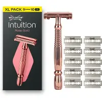 Wilkinson Sword Sword Intuition Rose Gold Rasierer + Rasierklingen 9 St.