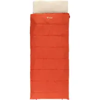 Outwell Schlafsack m. Linker Reißverschluss - Contour Lux - Rot - - One Size - Schlafsäcke
