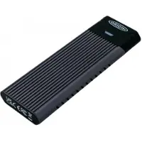Origin Storage OSEC2TBNVME, 2 TB, USB Typ-C, 3.2 Gen 2 (3.1 Gen 2), 1050 MB/s, 640 Gbit/s, Aluminium, Grau