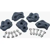 Swing King Klettersteine ​​Set Anthrazit, 5-tlg.