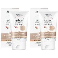 Medipharma cosmetics Hyaluron Nude Perfect.Fluid getö.mitt.HT LSF 20 2x 2x50 ml Creme