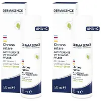 Dermasence Chrono retare aktiv.VIT-C Nachtpflege 2x 2x50 ml Nachtcreme