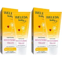 Weleda Calendula Gesichtscreme parfümfrei 2x 2x50 ml Creme