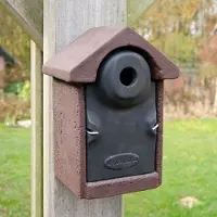 Cj Wildlife Nistkasten Bilbao WoodStone 32 mm Braun | Vogelhaus Holzbeton |