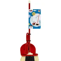Klein 6330 Klassisches Besenset | Inklusive Kinderbesen, Handfeger und Handschaufel | Maße: 19 cm x 7 cm x 61,5 cm | Spielzeug für Kinder ab 3 Jahren