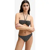 Marc o'polo Damen Triangel-Bikini-Top Palm Border GeoTriangle Top, Dreiecks‑Bikini‑Top, Triangel Bikini