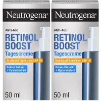 Neutrogena Anti-Age Retinol Boost Tagescre.LSF 15 2x 2x50 ml Tagescreme