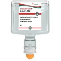 Sc johnson InstantFOAMTM COMPLETE Schaum-Handdesinfektionsmittel IFS1LTFDE , 1 Karton = 3 x 1000 ml - Kartusche für InstantFOAM TouchFREE