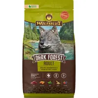 Wolfsblut Dark Forest Wildfleisch mit Süßkartoffeln Hundetrockenfutter 2 Kilogramm