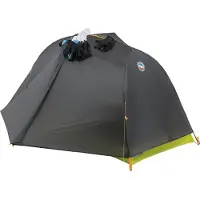 Big Agnes - Ultra-leichtgewichtiges Zelt für 1 Person für den Fahrradtourismus - Tiger Wall UL1 Bikepack - schwarz