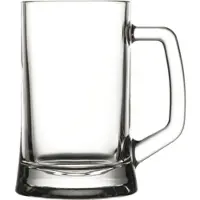 Pasabahce 12x Bierhumpen, 0,385 Liter Bierglas Bierseidel