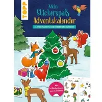 Frech Verlag GmbH Stickerbuch-Adventskalender