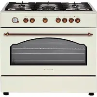 Ravanson Retro Kwge–90arc Butangas-herd Mit Backofen 5 Brennern