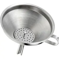 Westmark 124-62270 Einmachtrichter mit Sieb Edelstahl, silber (1 Stück)