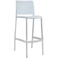 Papatya Barhocker Fame-S Bar 75 cm Weiß 01