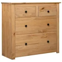 Helloshop26 - Buffet Sideboard Kommode Kleiderschrank Aufbewahrungsmöbel Organizer für Küche Wohnzimmer Lounge 80 x 40 x 83 cm 02_0029659