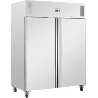Polar U-Series Doppel-Tür Aufrecht-Gefrierschrank 1300Ltr