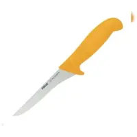 Pirge Butcher's Made in Germany Profi Ausbeinmesser Gelb 12 cm - Metzgermesser - Fleischermesser - Stechmesser